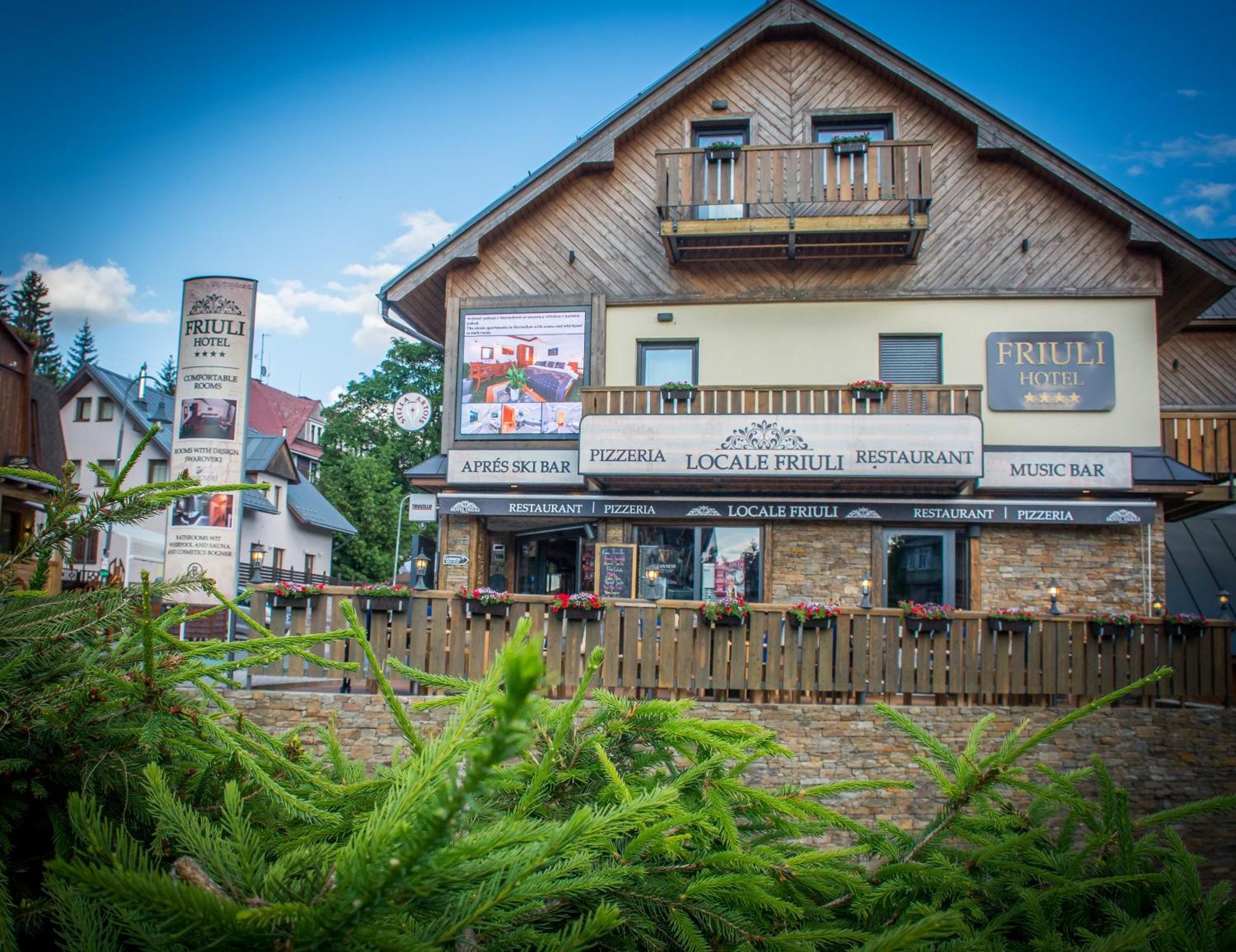Hotel Friuli 하라포프 외부 사진