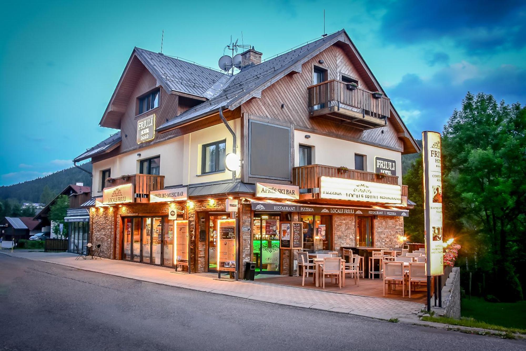 Hotel Friuli 하라포프 외부 사진